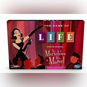 The Marvelous Mrs. Maisel The Game Of Life Board Game NEW and sealed!